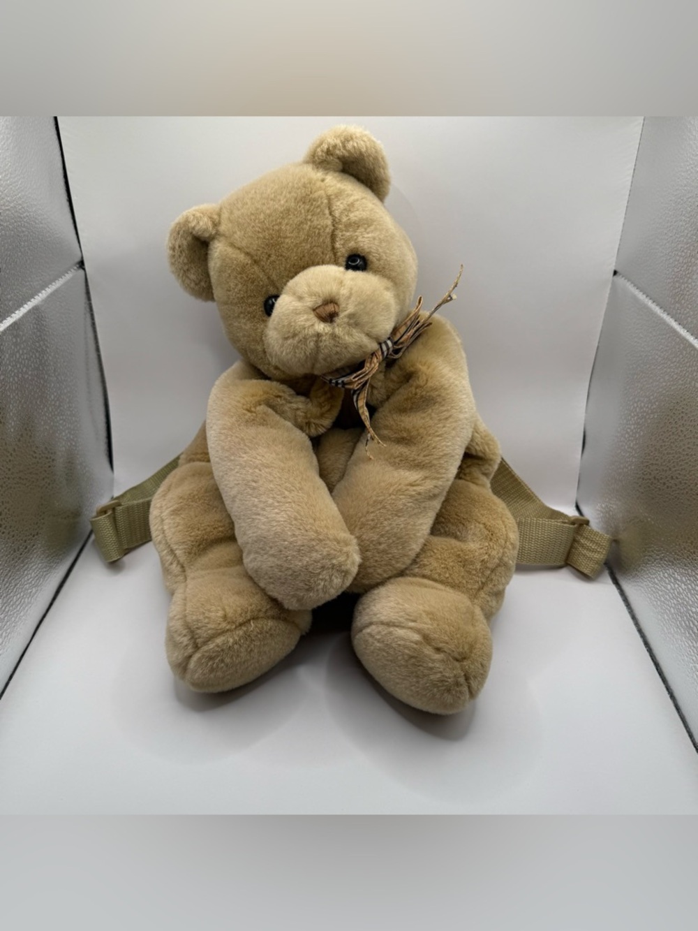 Vintage Mango Bear Backpack